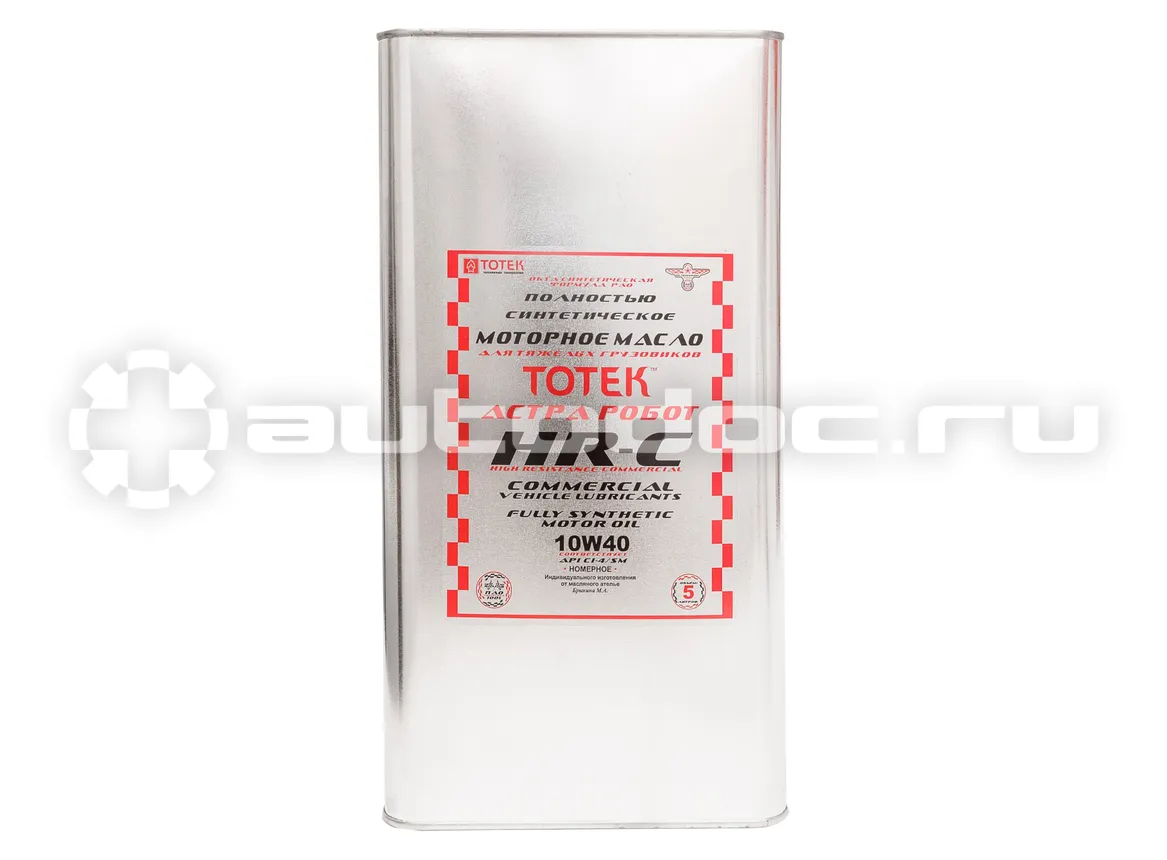 ТОТЕК HIGH RESISTANCE COMMERCIAL 10W-40
