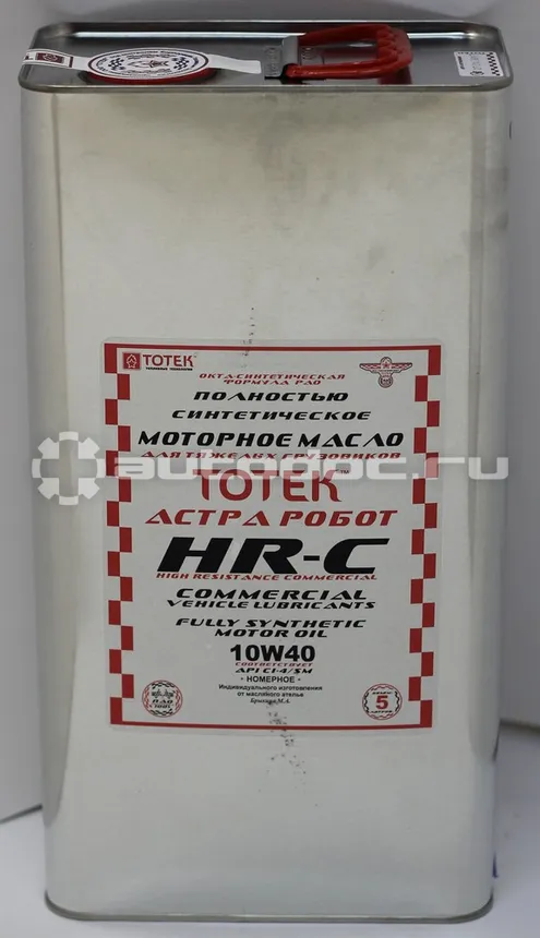 ТОТЕК HIGH RESISTANCE COMMERCIAL 10W-40
