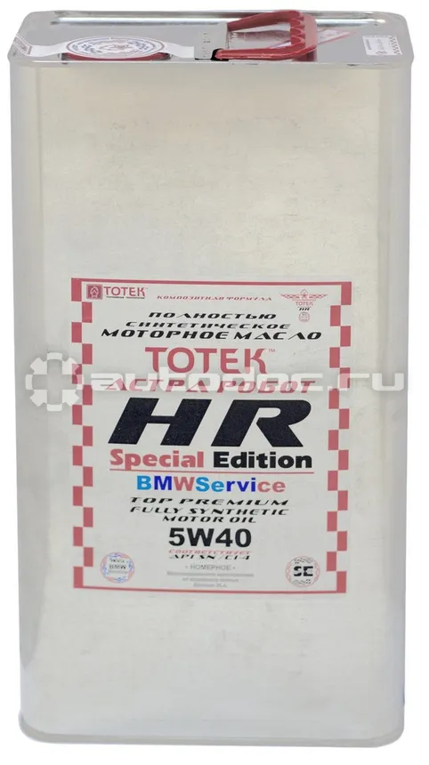 ТОТЕК HR SPECIAL EDITION BMWSERVISE 5W-40