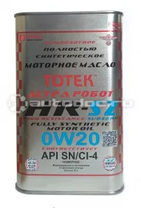 ТОТЕК Астра робот HR-SZ SAE 0W-20