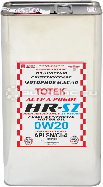 ТОТЕК Астра робот HR-SZ SAE 0W-20