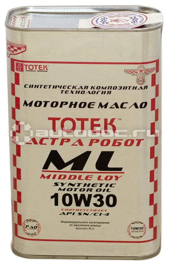 ТОТЕК MIDDLE LOY 10W-30