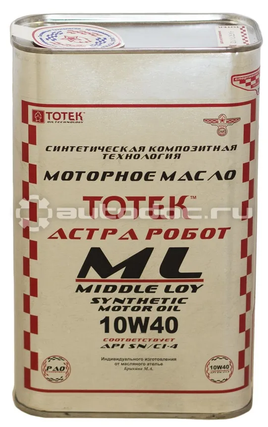 ТОТЕК MIDDLE LOY 10W-40