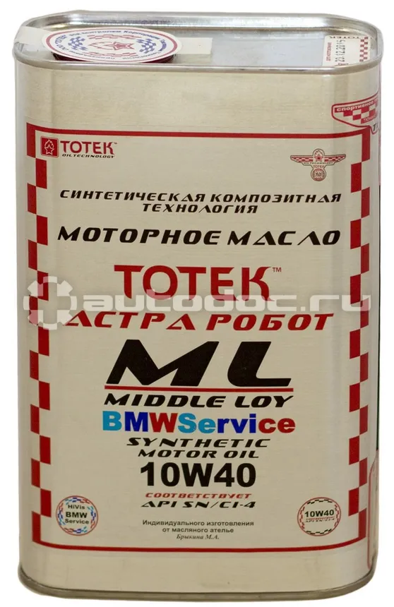ТОТЕК ML BMWSERVISE 10W-40