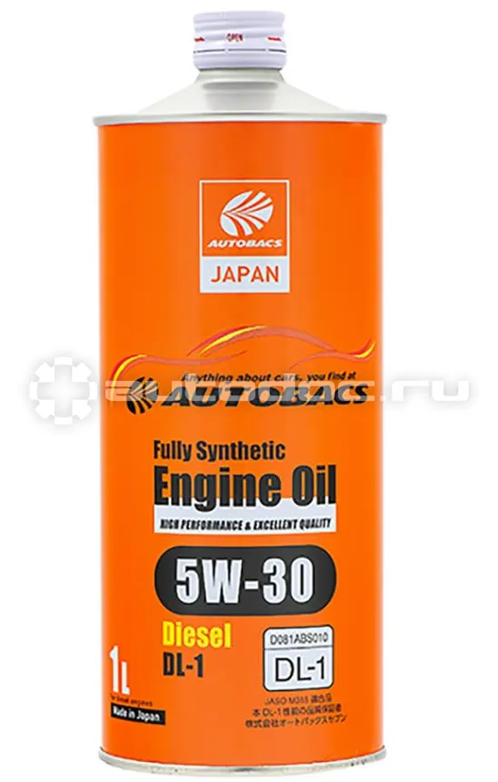 AUTOBACS Fully Synthetic DIESEL 5W-30 JASO DL-1