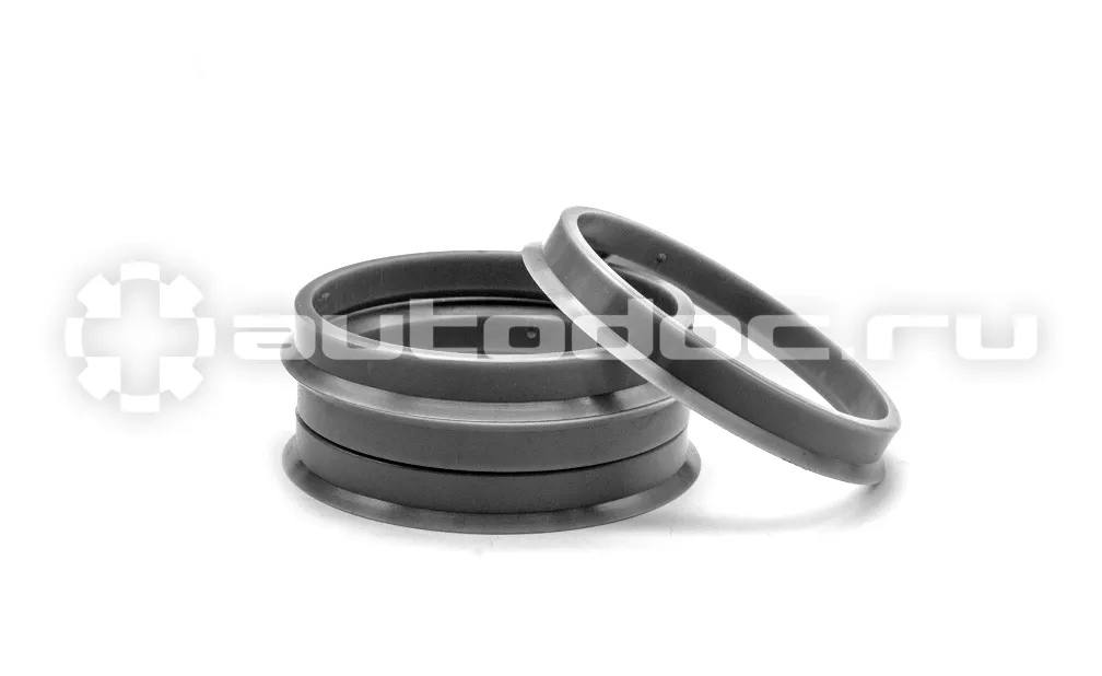 SDS EXCLUSIVE Кольца центровочные 73,1х66,6 LIGHT GREY 4 шт высококачественный пластик