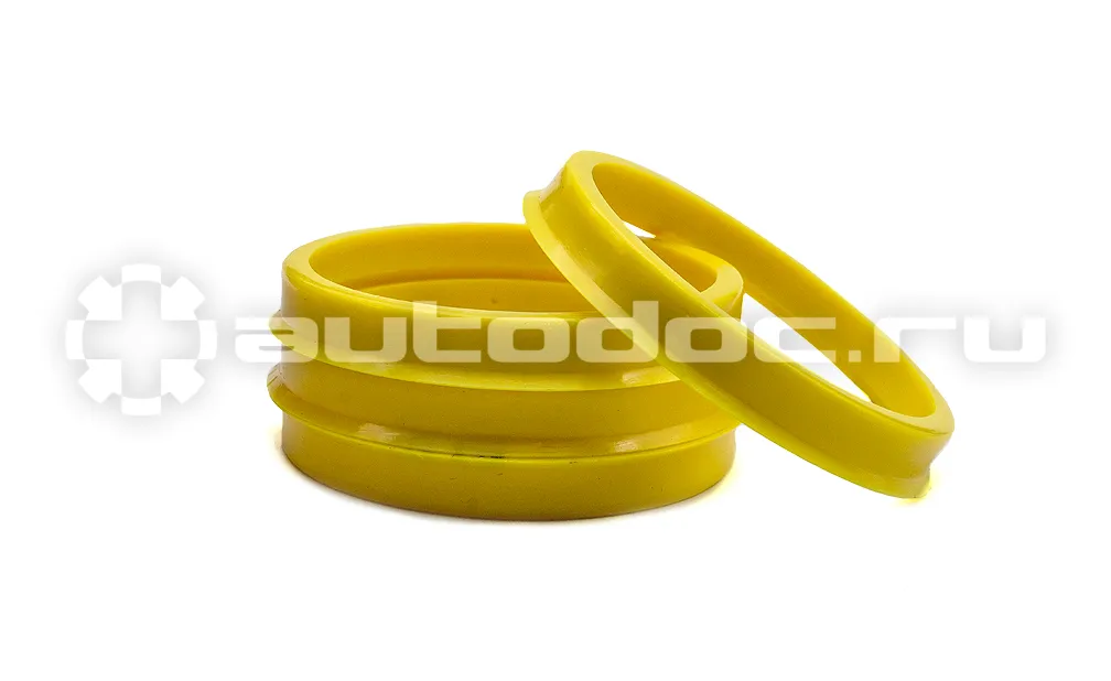 SDS EXCLUSIVE Кольца центровочные 72,6х64,1 YELLOW 4 шт высококачественный пластик