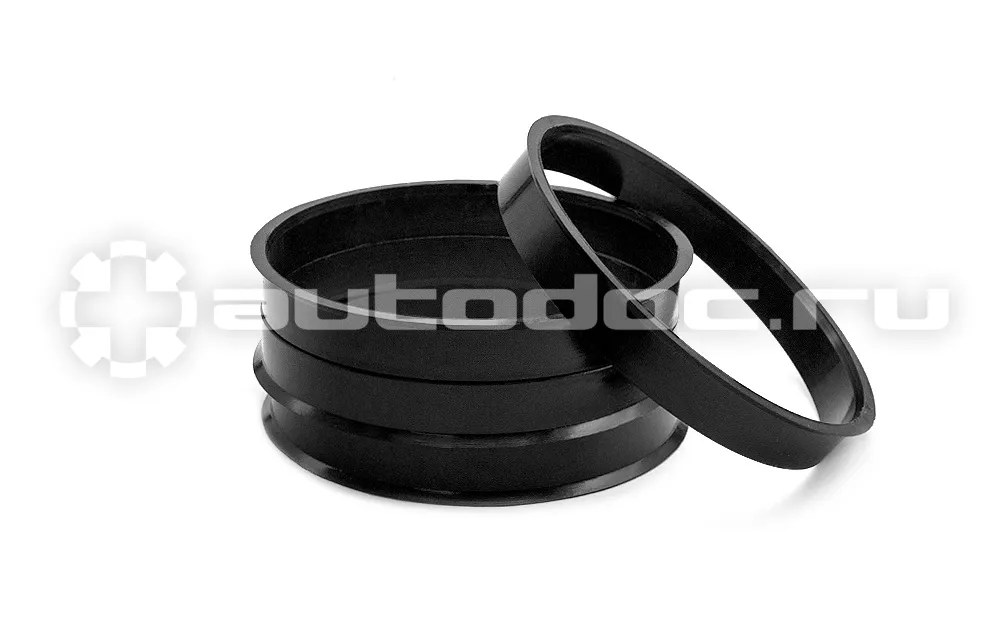 SDS EXCLUSIVE Кольца центровочные 112,1х108,1 BLACK 4 шт высококачественный пластик