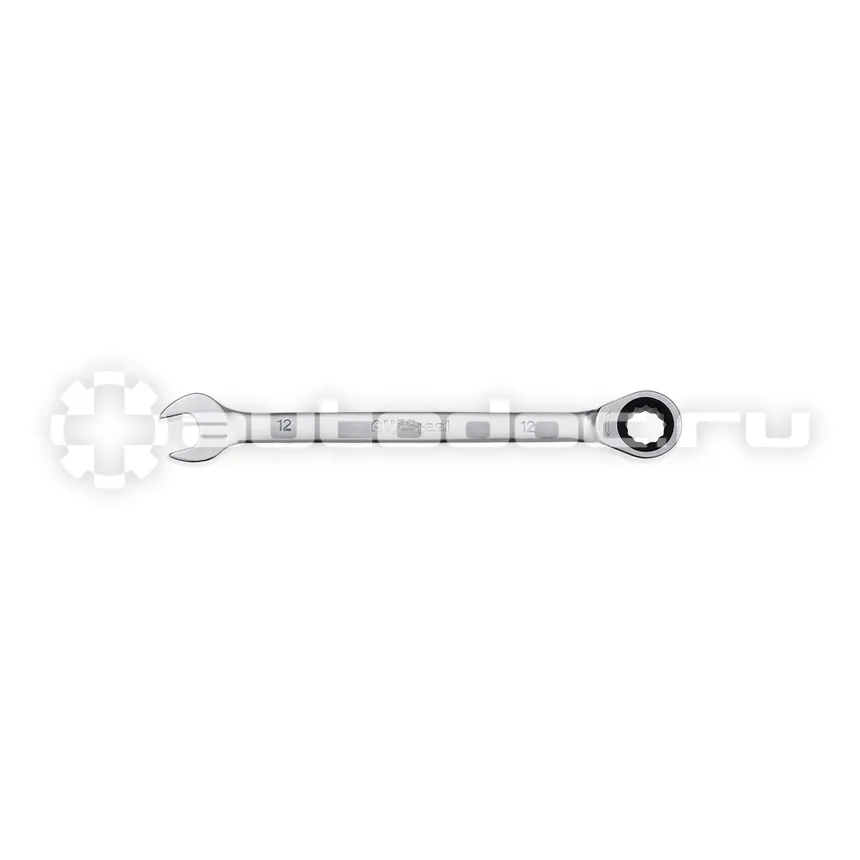 AV STEEL Ключ комбинированный (12 гран.) с трещоткой 12mm AV-315012