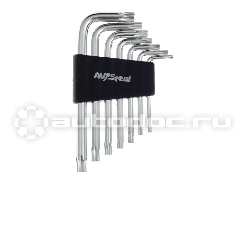 AV STEEL Набор ключей Г-образных TORX T10-T40 7 предм.