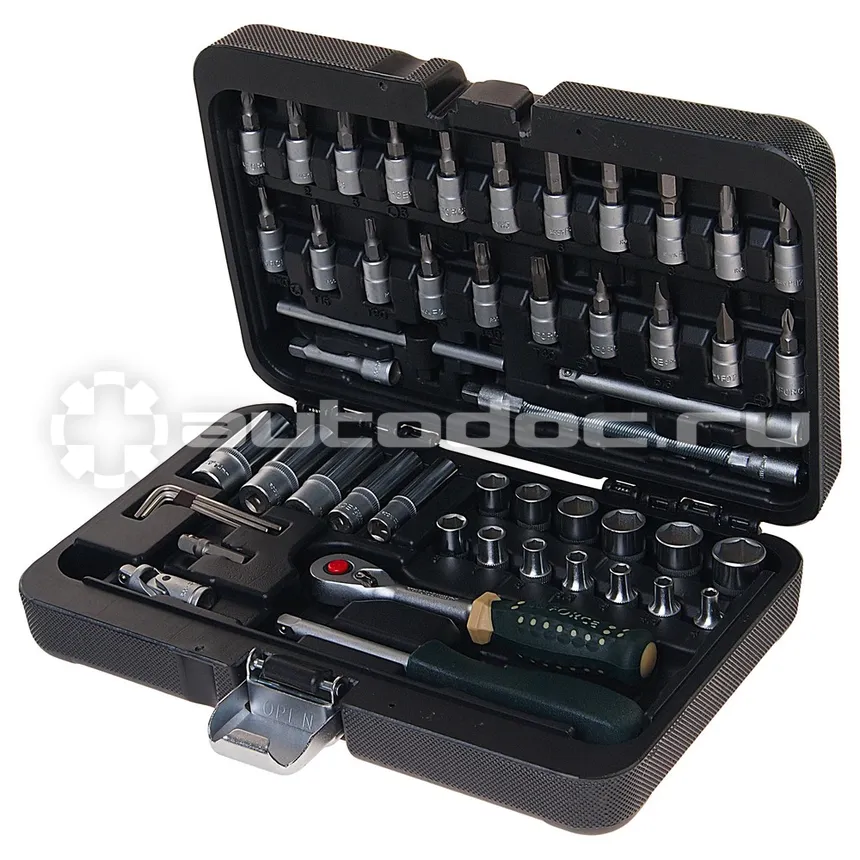 ROCKFORCE Набор инструмента RF-2512-5: 1 | 4”DR с 6-гранными головками 51пр.