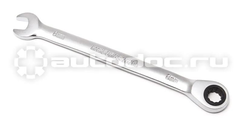 ROCKFORCE RF-75708 Ключ комбинированный трещоточный