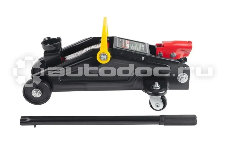 ROCKFORCE Домкрат гидравлический RF-TA82008 подкатной 2т (выс.подъема 128-300мм) пласт. кейс