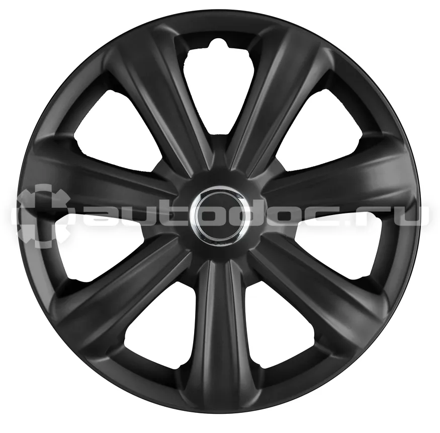 ARNEZI Колпаки R15 Sirrah 4шт (черно-матовые) ABS-пластик