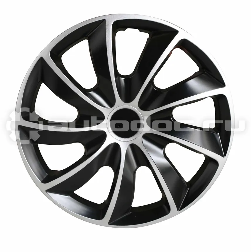 ARNEZI Колпаки R16 Stardust 4шт (серебристо-черные) ABS-пластик