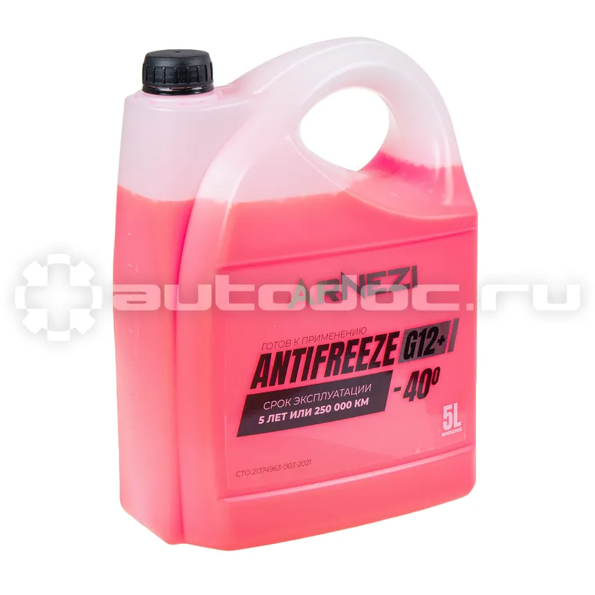 ARNEZI Antifreeze Red G12+ -40 красный