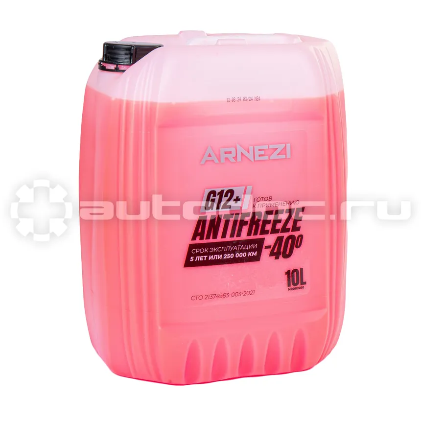 ARNEZI Antifreeze Red G12+ -40 красный