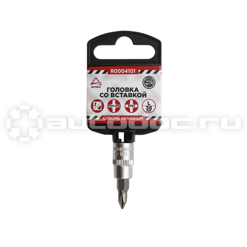 ARNEZI Головка 1 | 4" со вставкой PH1 L=38