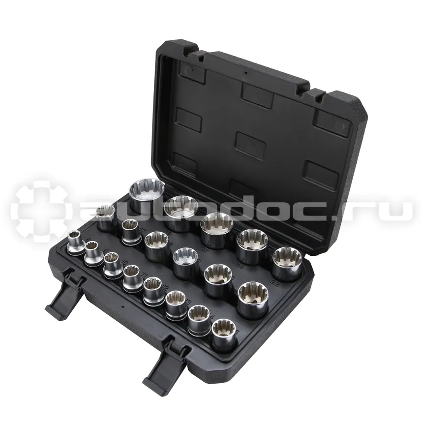 ARNEZI Набор головок 1/2" 19 пр. Gear Lock