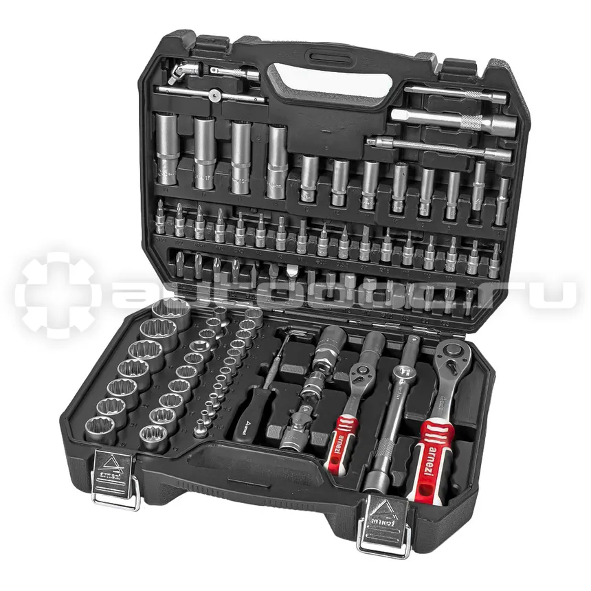 ARNEZI Набор инструментов 94 пр. 12-гранные головки 1 | 4DR, 1 | 2DR
