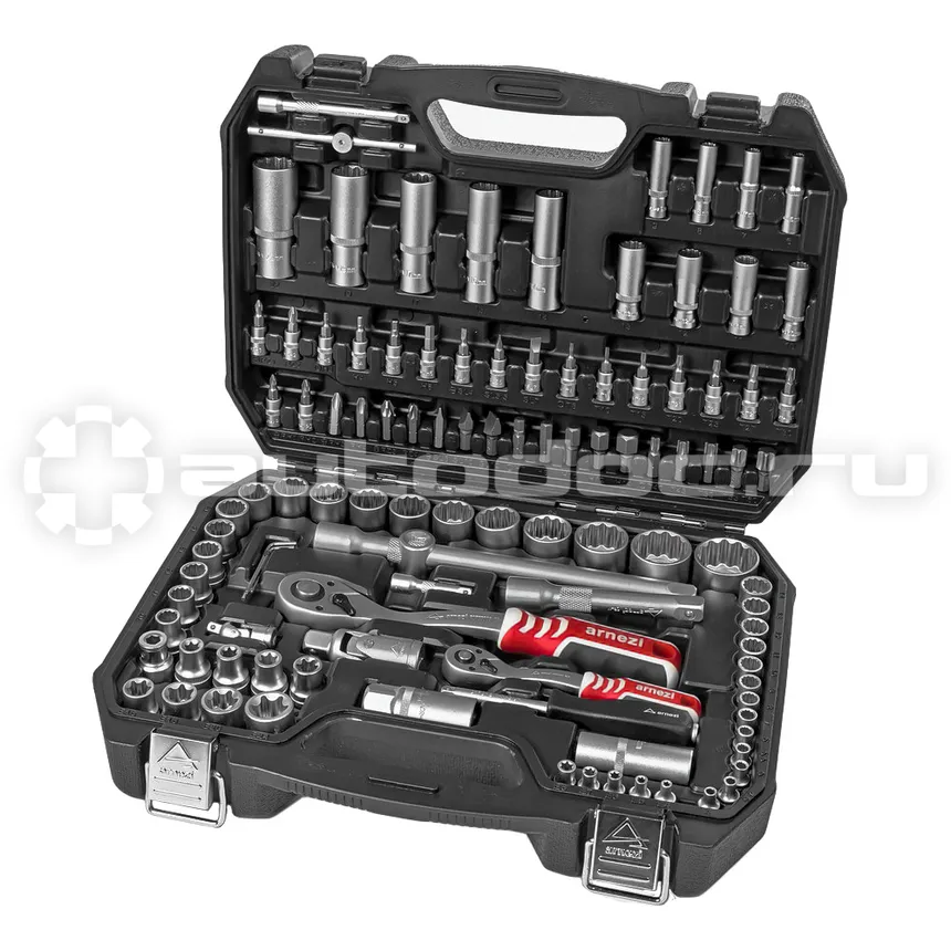 ARNEZI Набор инструментов 108 пр. 12-гранные головки 1 | 4DR, 1 | 2DR