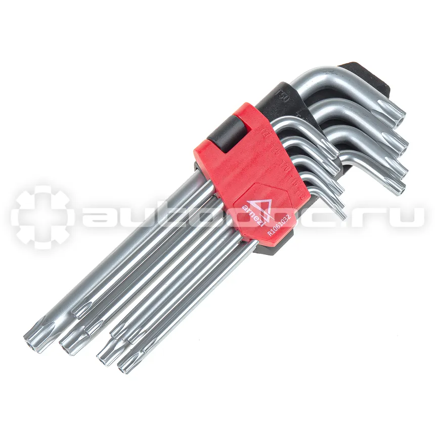 ARNEZI Набор имбусовых ключей Torx с отверстием 9пр