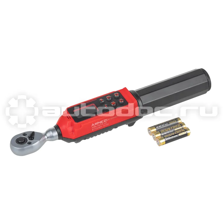ARNEZI Ключ динамометрический 1/4" 0,45-30 Нм, цифровой в кейсе L=265мм