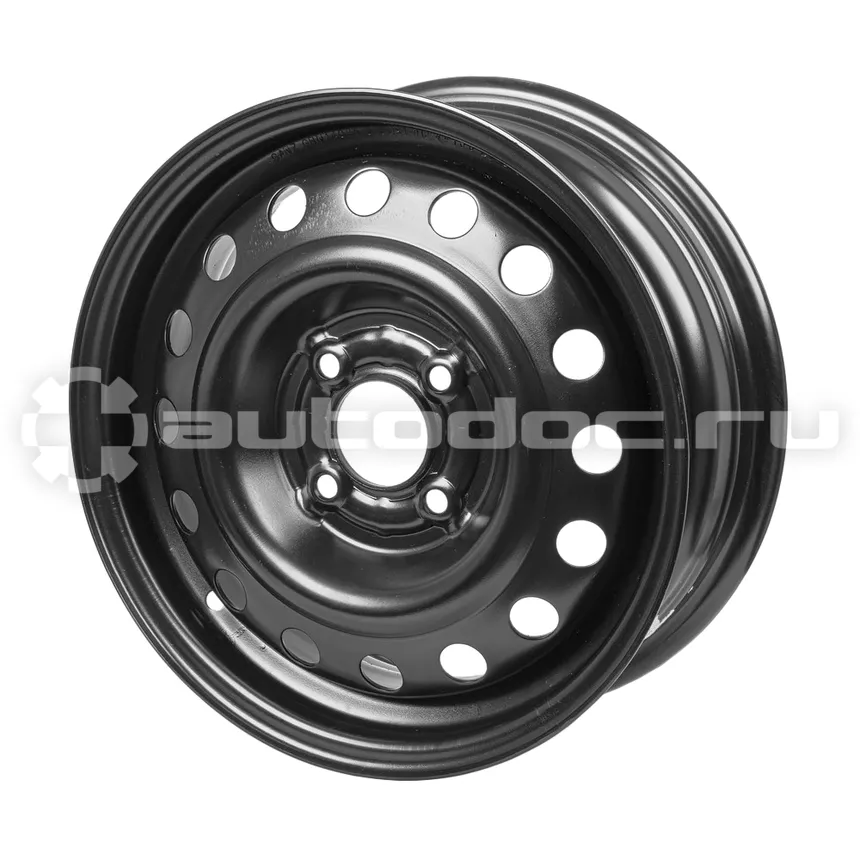GANZ Диск колесный R14 5.5J 4x100/60.1 ET43 Black