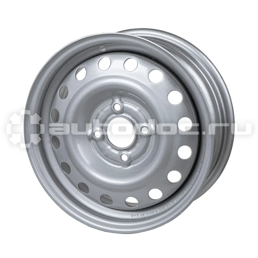 GANZ Диск колесный R14 5.5J 4x100/60.1 ET43 Silver