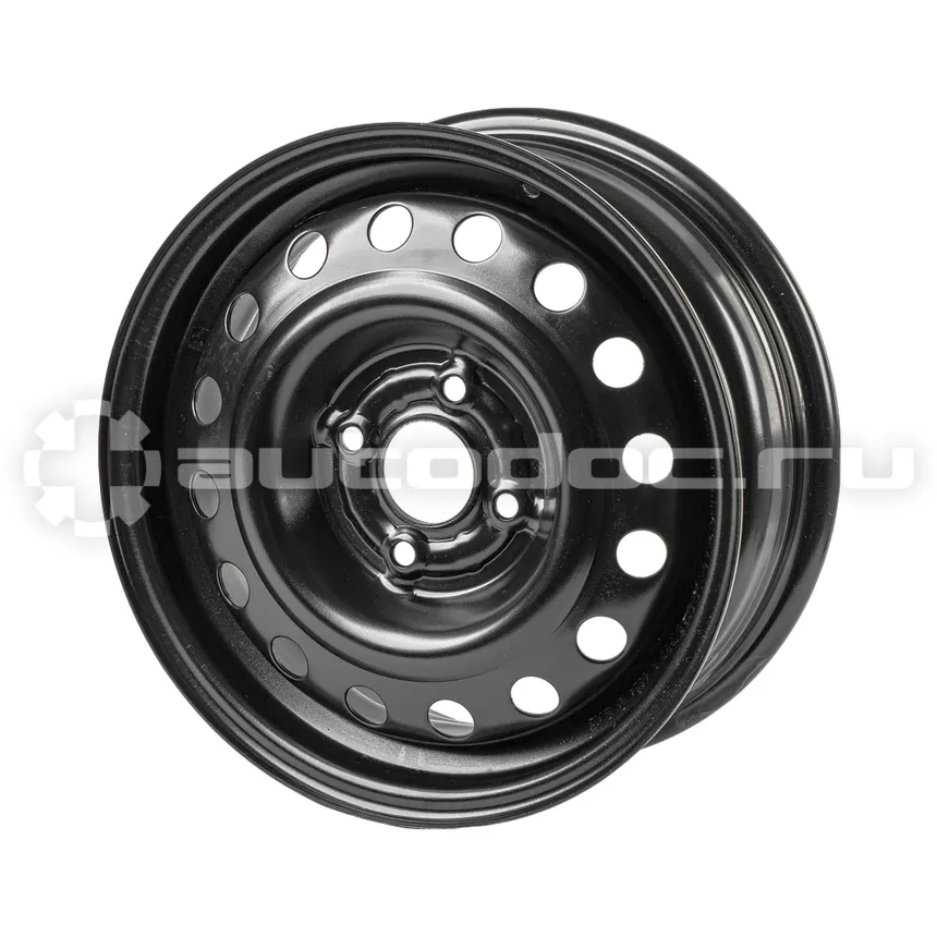 GANZ Диск колесный R14 5.5J 4x100/57.1 ET45 Black GRN14034