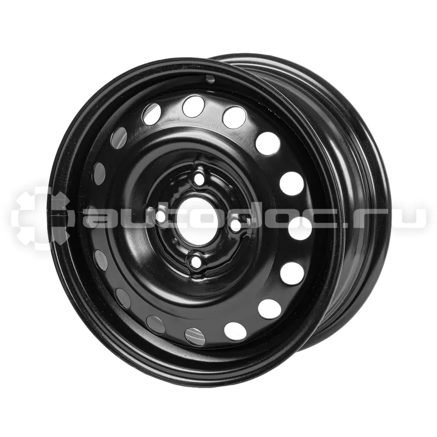 GANZ Диск колесный R14 5.5J 4x100/56.6 ET49 Black GRN14036