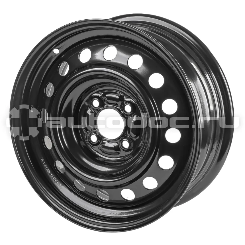 GANZ Диск колесный R15 6J 4x100/60.1 ET36 Black GRN15020