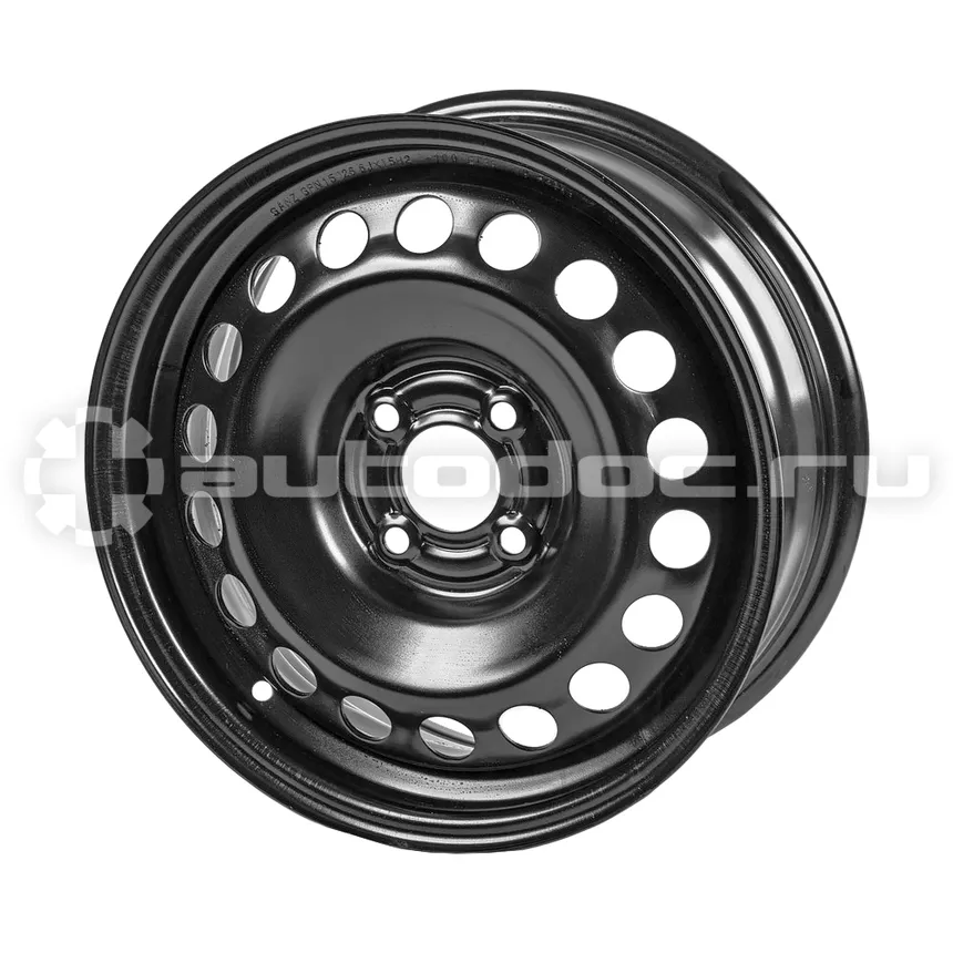 GANZ Диск колесный R15 6J 4x100/60.1 ET40 Black