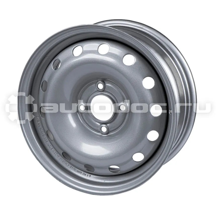 GANZ Диск колесный R15 6J 4x108/65.1 ET27 Silver