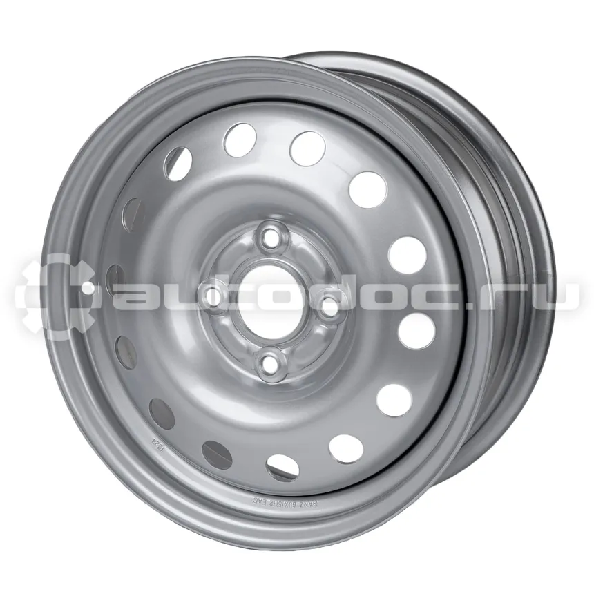 GANZ Диск колесный R15 6J 4x108/63.3 ET49 GANZ Silver
