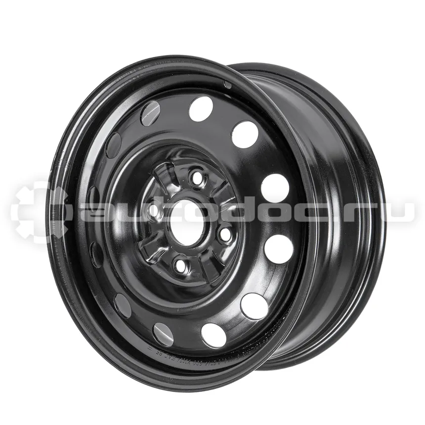 GANZ Диск колесный R15 4x114,3 6J ET44 D56,6 GRN15054 Черный