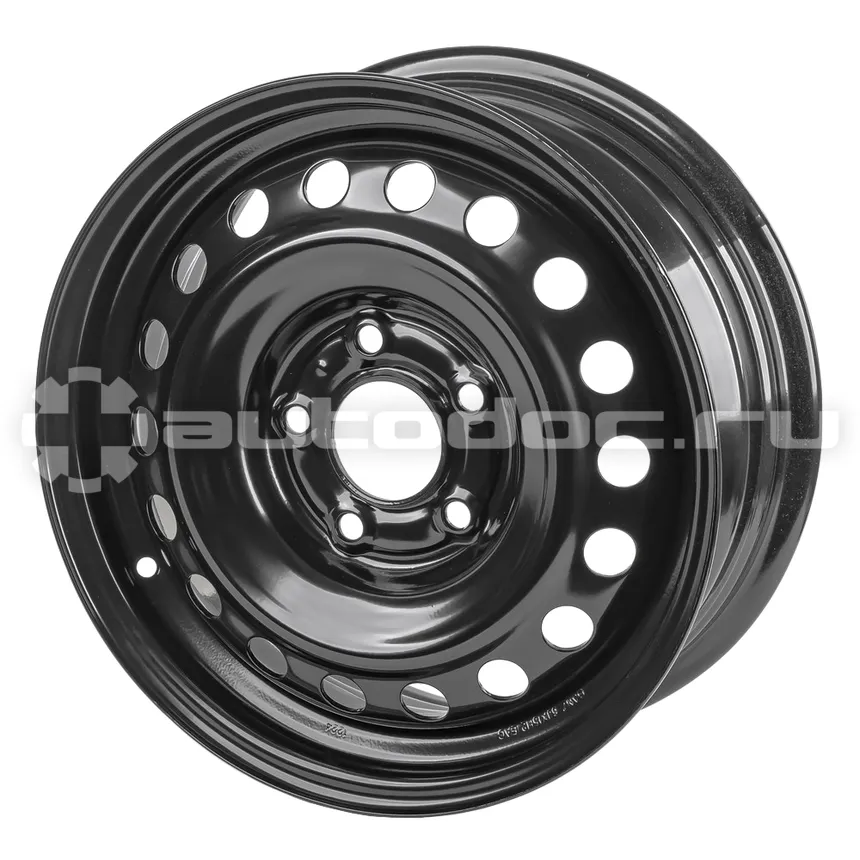 GANZ Диск колесный R15 6J 5x114,3/67,1 ET46 Black