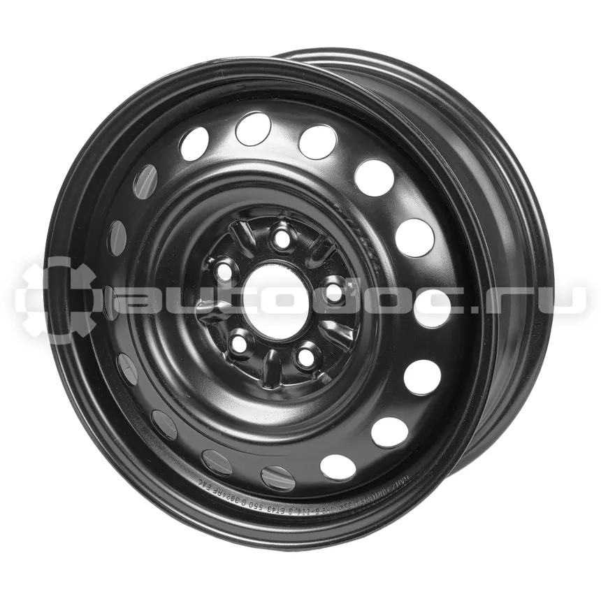 GANZ Диск колесный R16 6J 5x114.3/67.1 ET43 Black
