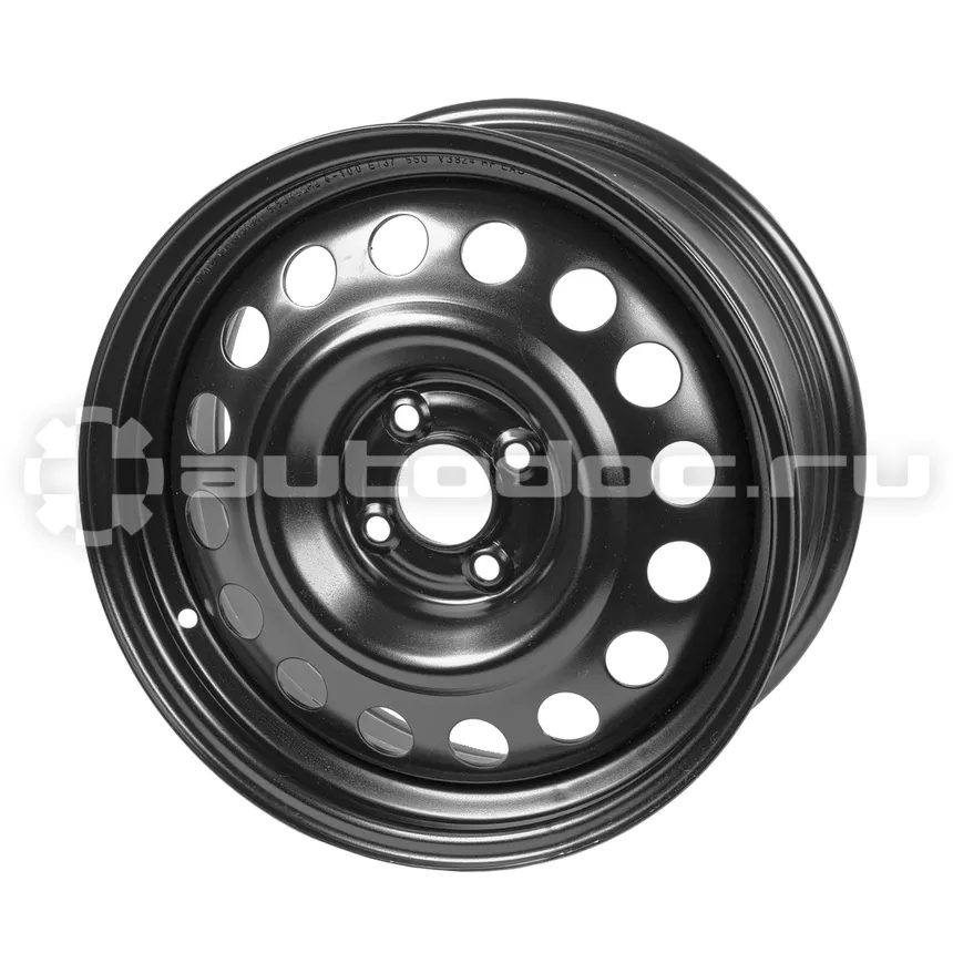 GANZ Диск колесный R16 6.5J 4x100/60.1 ET37 Black