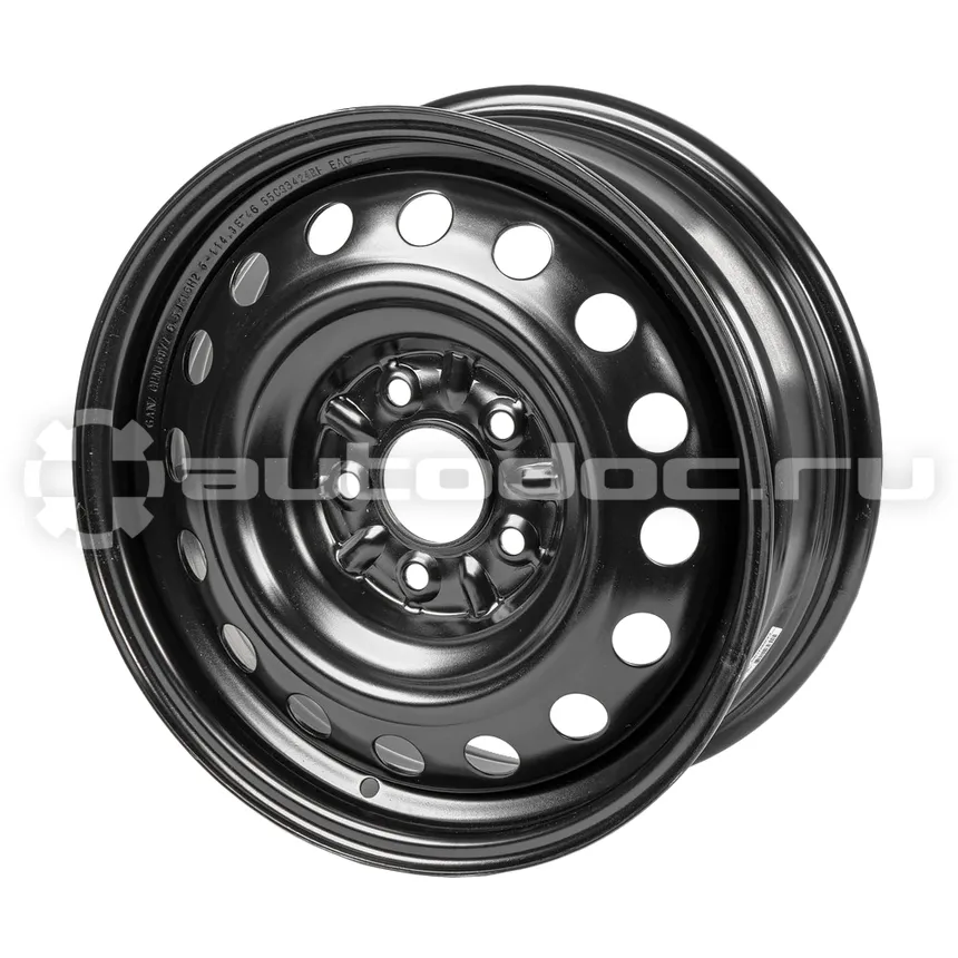 GANZ Диск колесный R16 6.5J 5x114.3/67.1 ET46 Black