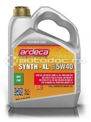 ARDECA SYNTH-XL 5W-40