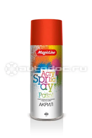 MAGICLINE Краска оранжево-красная (265г) RAL 2002