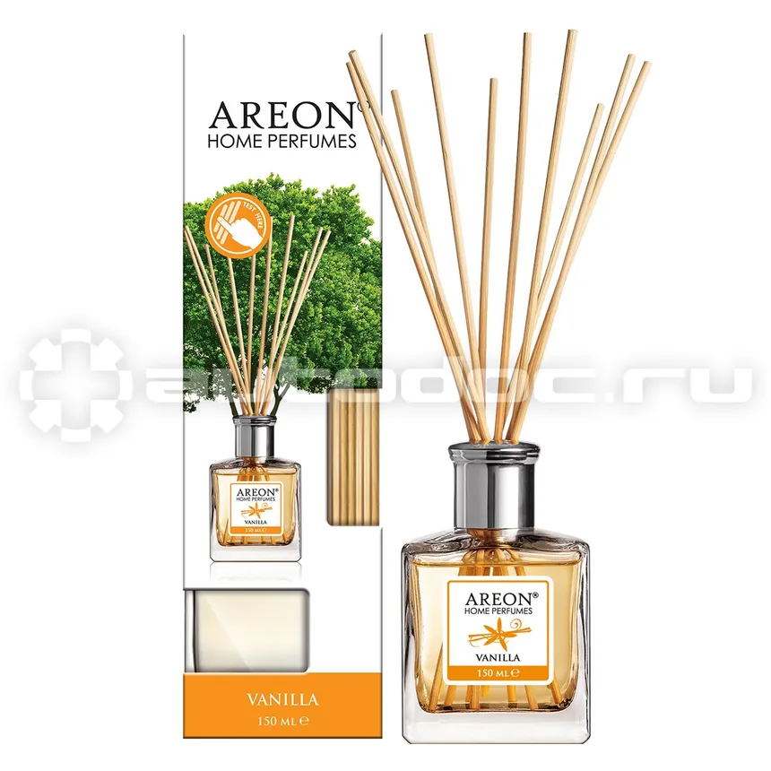 AREON Ароматизатор НОМЕ PERFUME STICKS 150мл.Ваниль