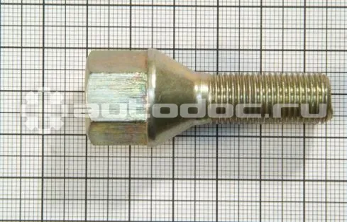 БЕЛЗАН Болт колеса евростандарт (8.8) кл 19 желтый цинк (12x30)
