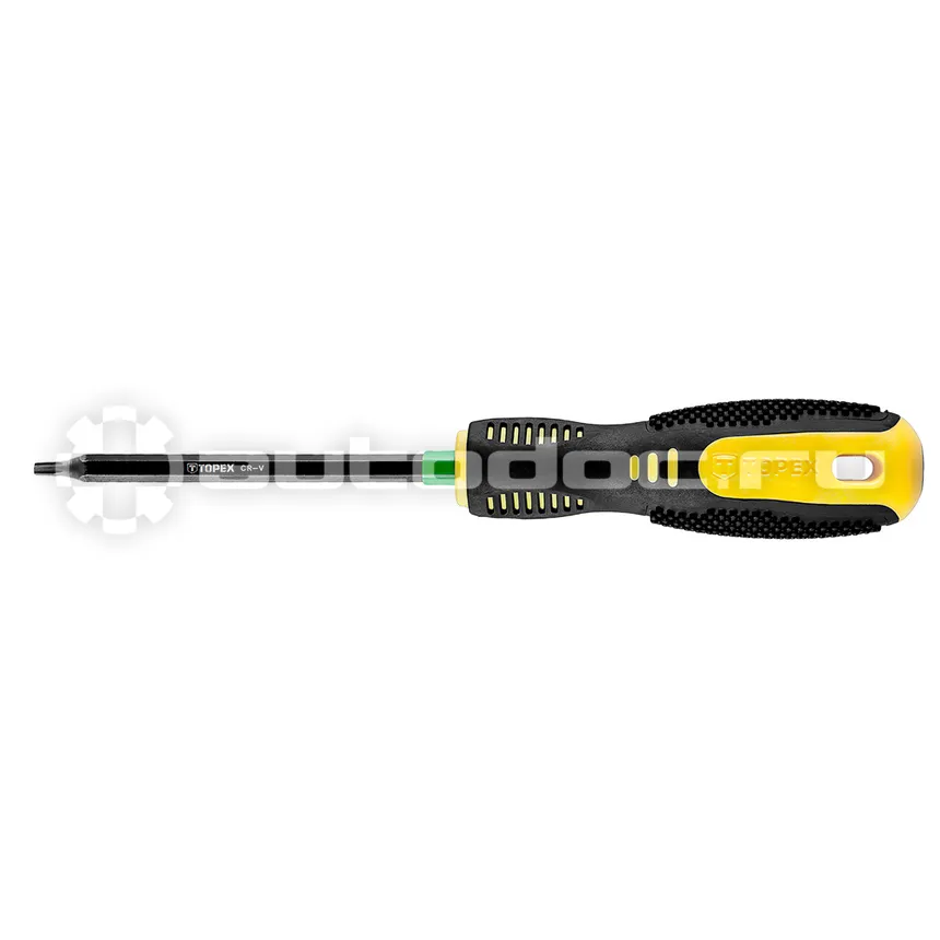 TOPEX Отвертка Torx, закаленное жало, намагниченное жало, сталь CrV