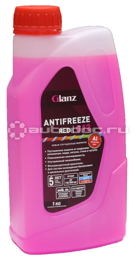 GLANZ Антифриз G-12 Red