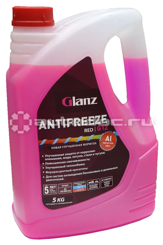 GLANZ Антифриз G-12 Red