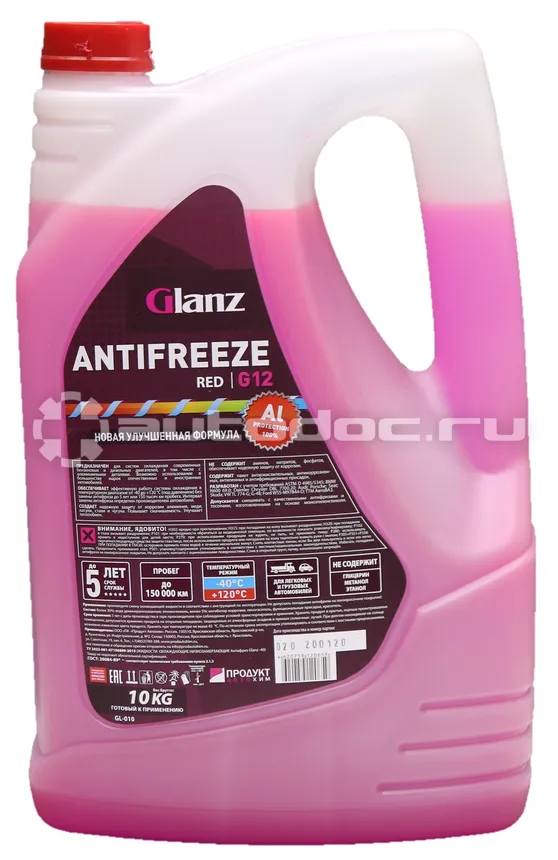 GLANZ Антифриз G-12 Red