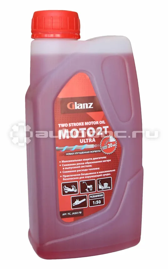 GLANZ МОТО 2Т Ultra API TC | JASO FB