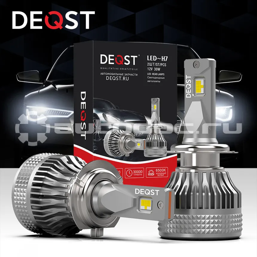 DEQST Лампы светодиодные H7